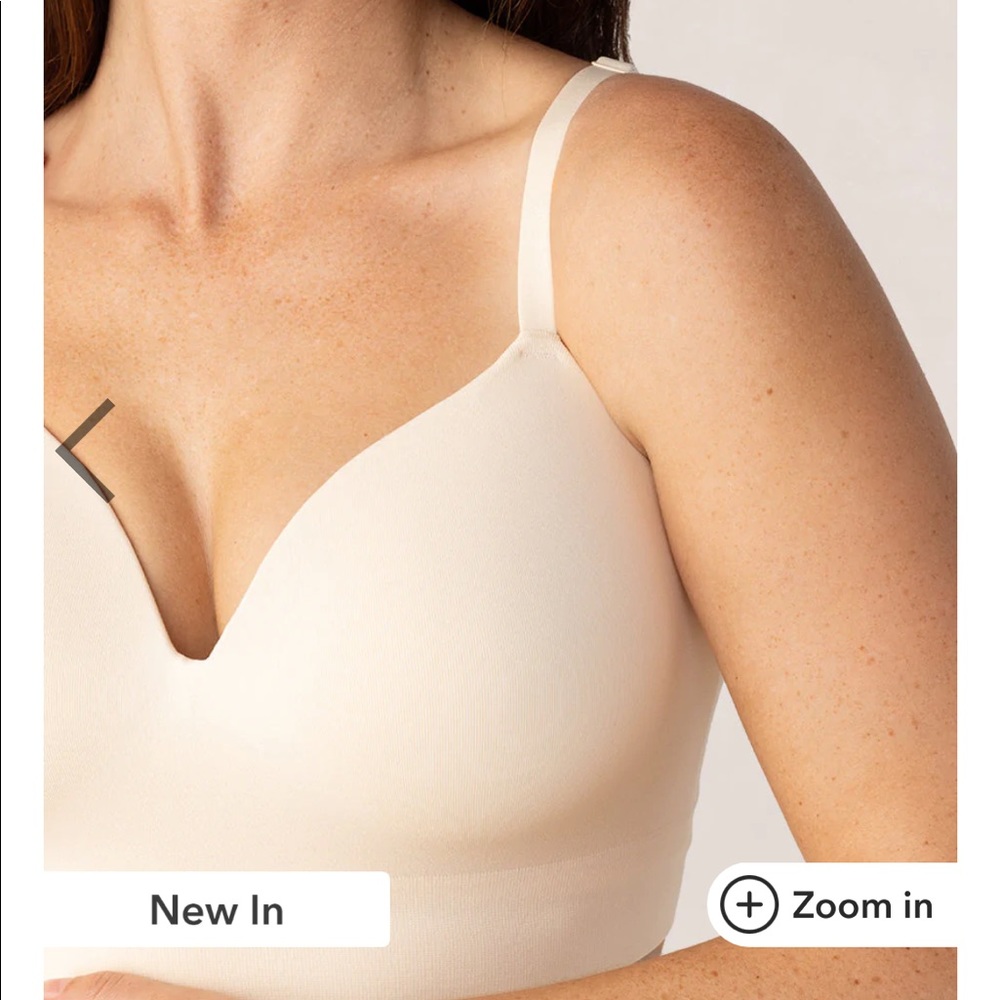 Truekind® Supportive Comfort Wireless Shaping Bra L beige